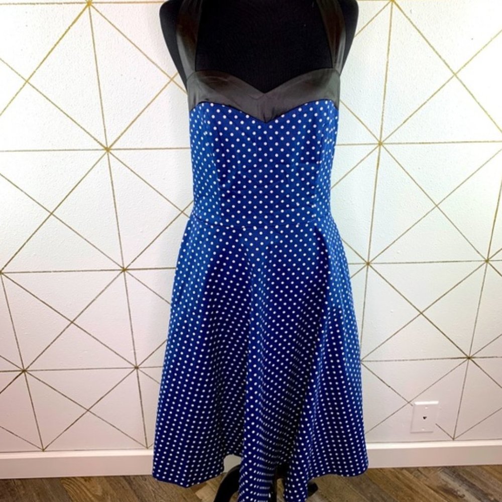 Dress Tells 50s Rockabilly Polka Dots Audrey Dress